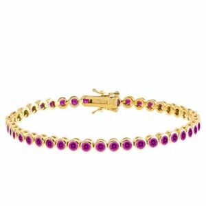Adina Eden Magenta Tennis Bracelet NWT